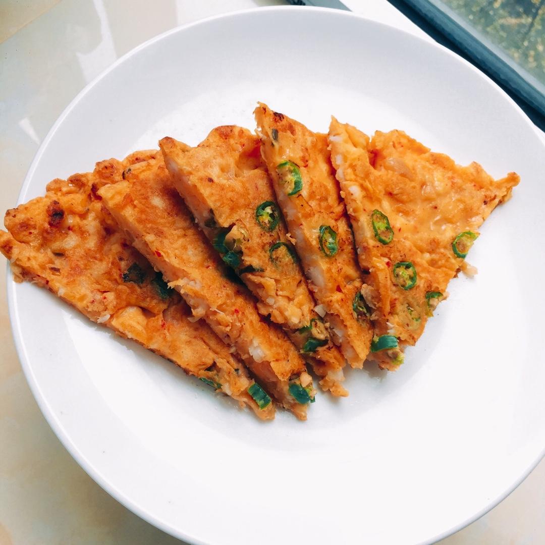【泡菜海鲜饼】