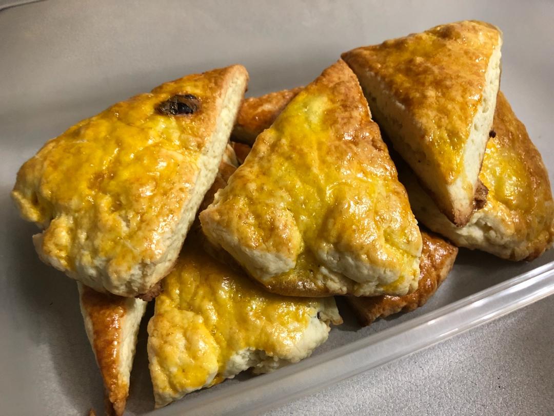 英式葡萄干scone（司康饼）