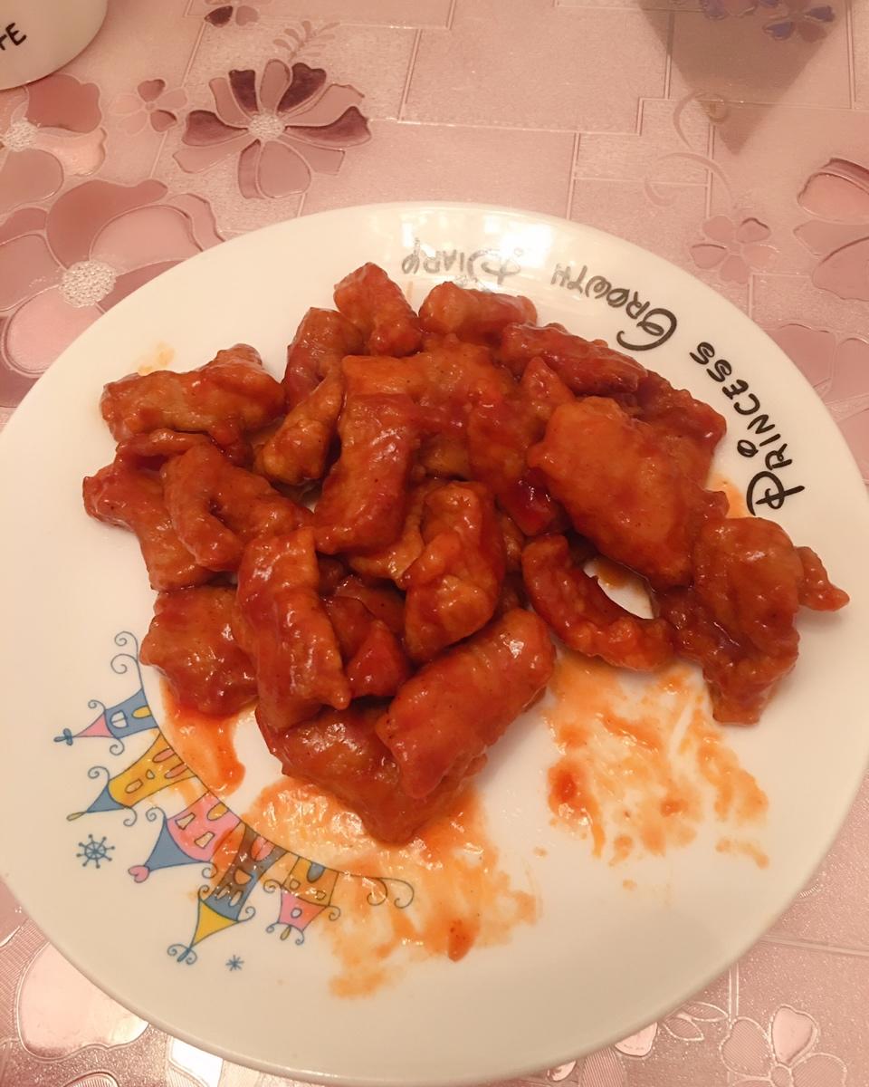糖醋猪里脊肉的全部作品