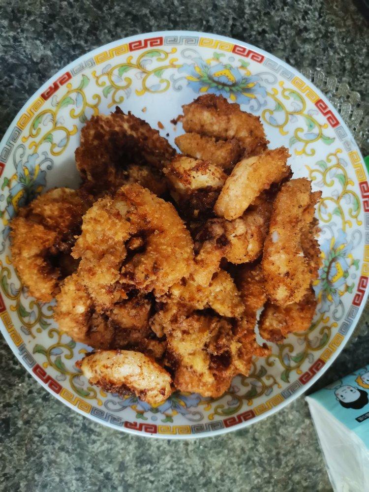 干炸虾段