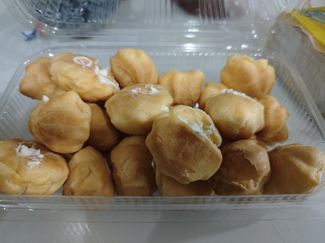 简单易成功的奶油小泡芙做法