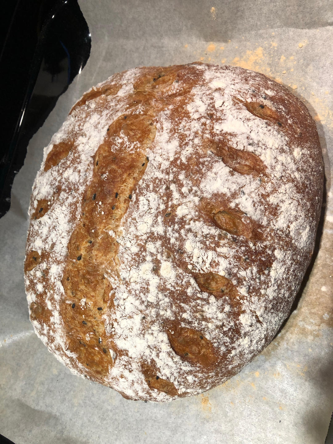 不可能减肥的欧包🥖（超简单！免揉！无油无糖）