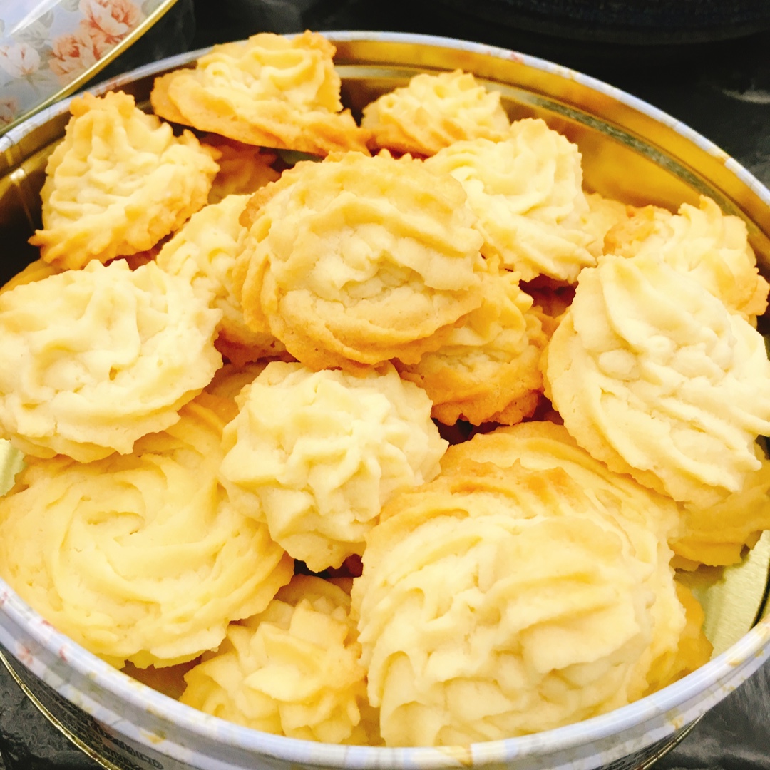 淡奶油曲奇～非常受欢迎的曲奇