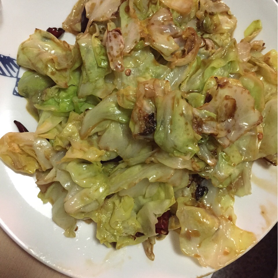 炝炒包心菜