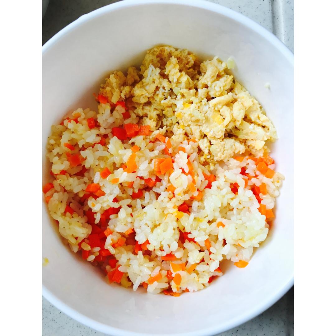 晨晨轩做的胡萝卜饭