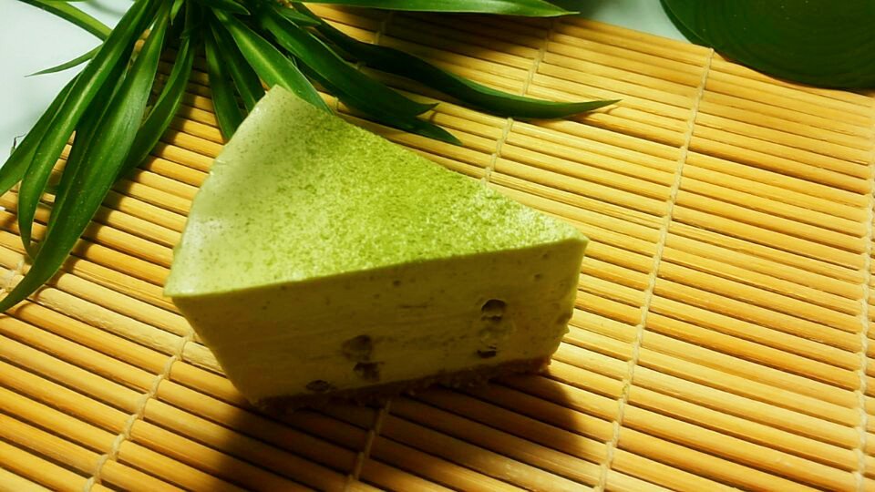 抹茶冻芝士蛋糕