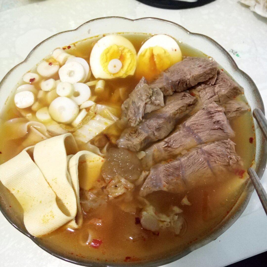 【红烧牛肉面】