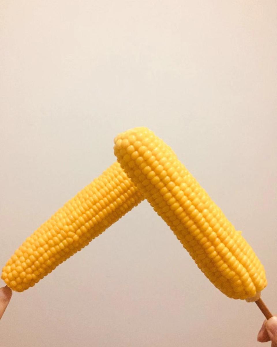 清煮甜玉米