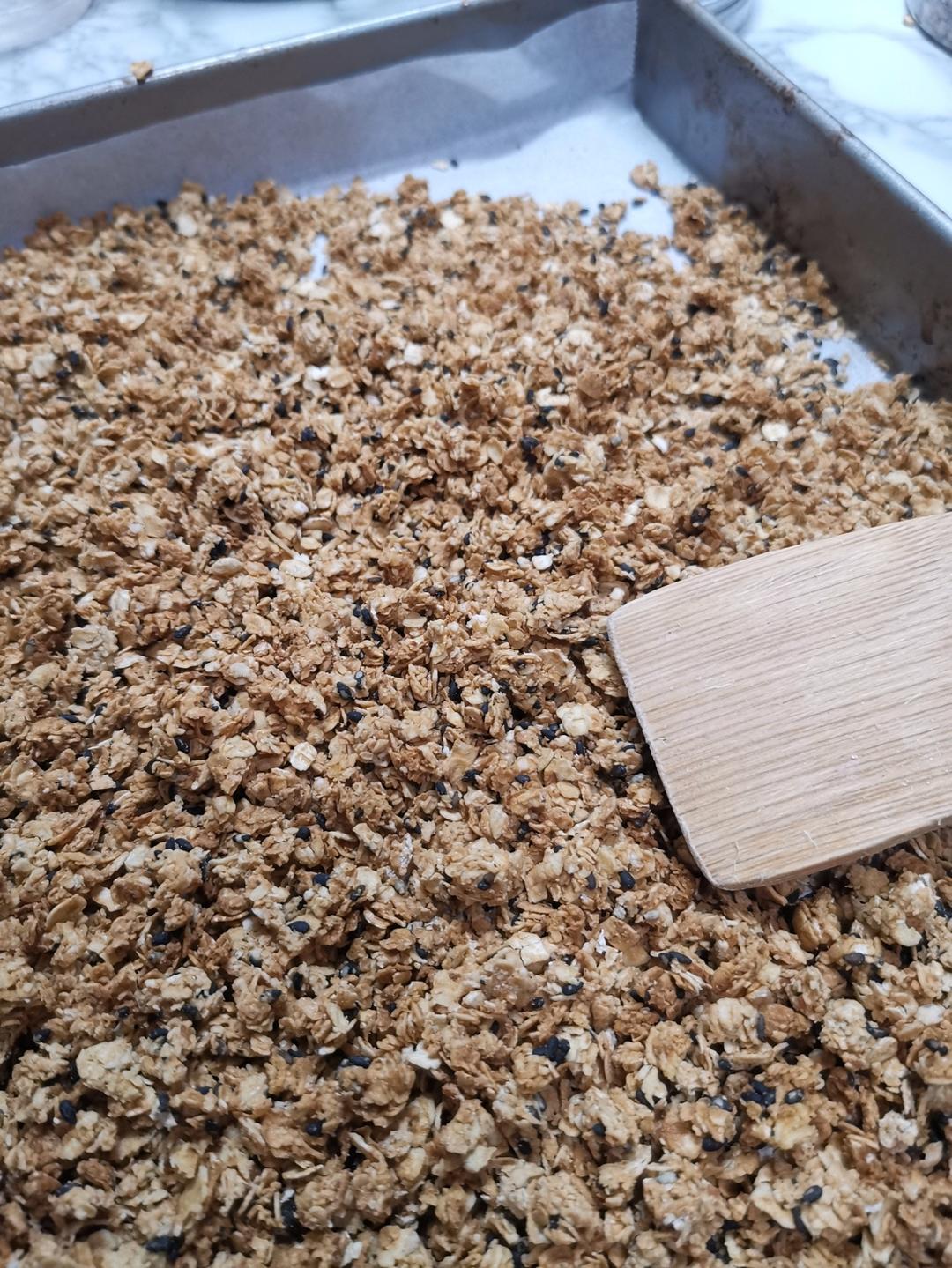 超简单营养低脂烤燕麦片