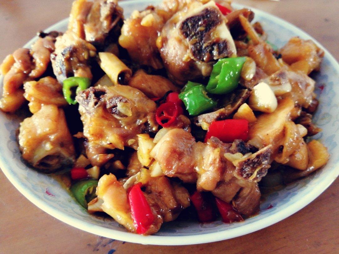 蒜味辣鸡块