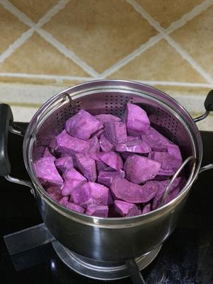 无油、无糖超美味【紫薯燕麦西多士】的做法 步骤3