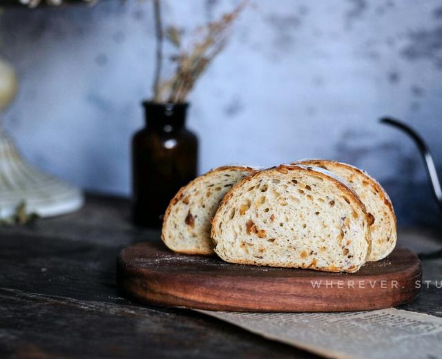榛子黄油面包（干酵母or鲜酵母两个版本）的做法