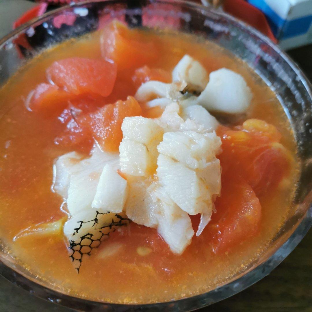 番茄鳕鱼浓汤