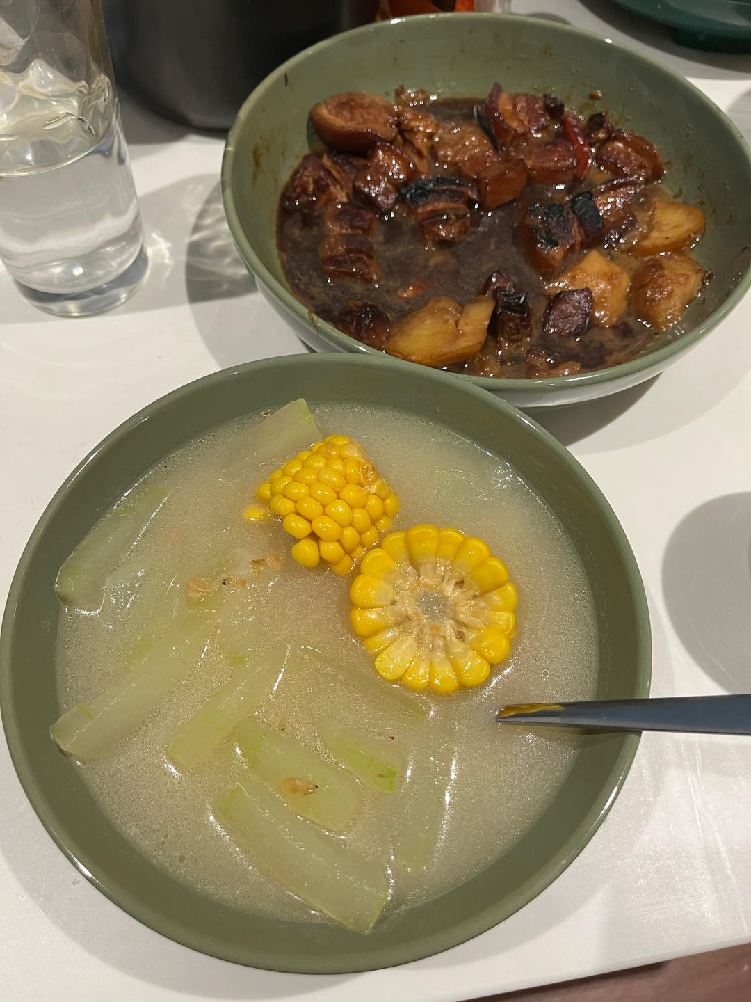 越吃越瘦的减脂餐——冬瓜玉米汤
