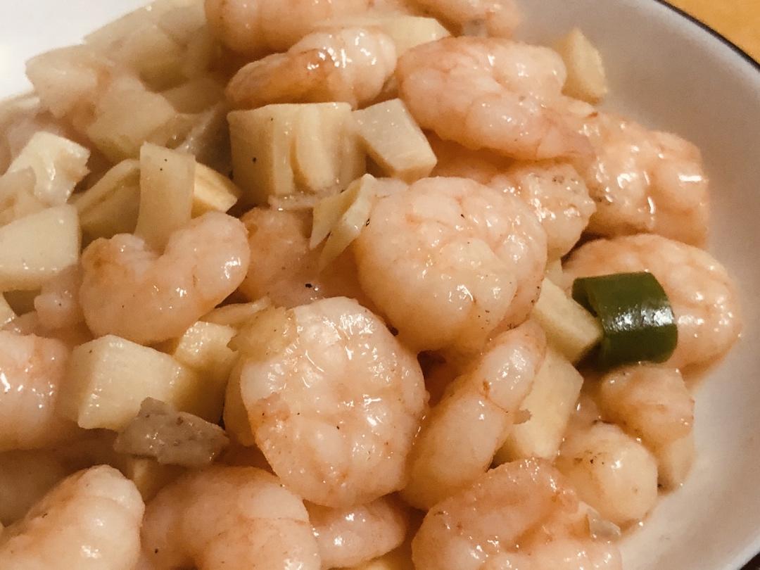 三色炒虾仁