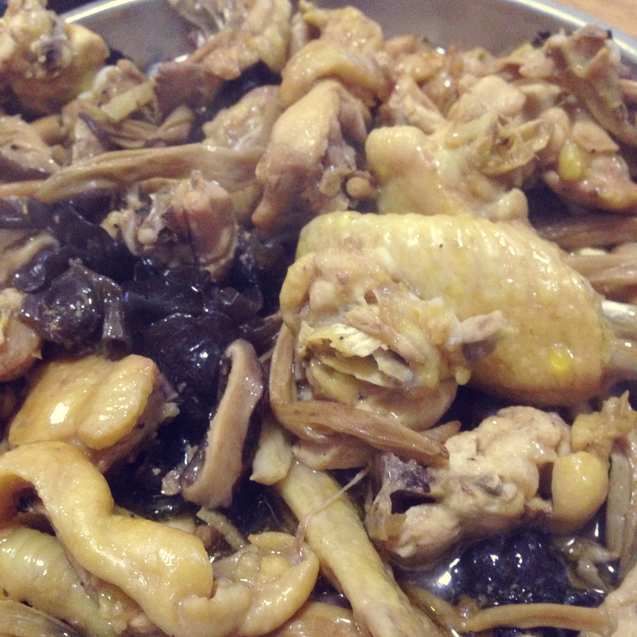 冬菇焖鸡