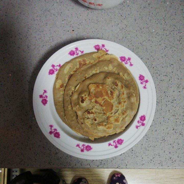 10分钟 香蕉鸡蛋饼