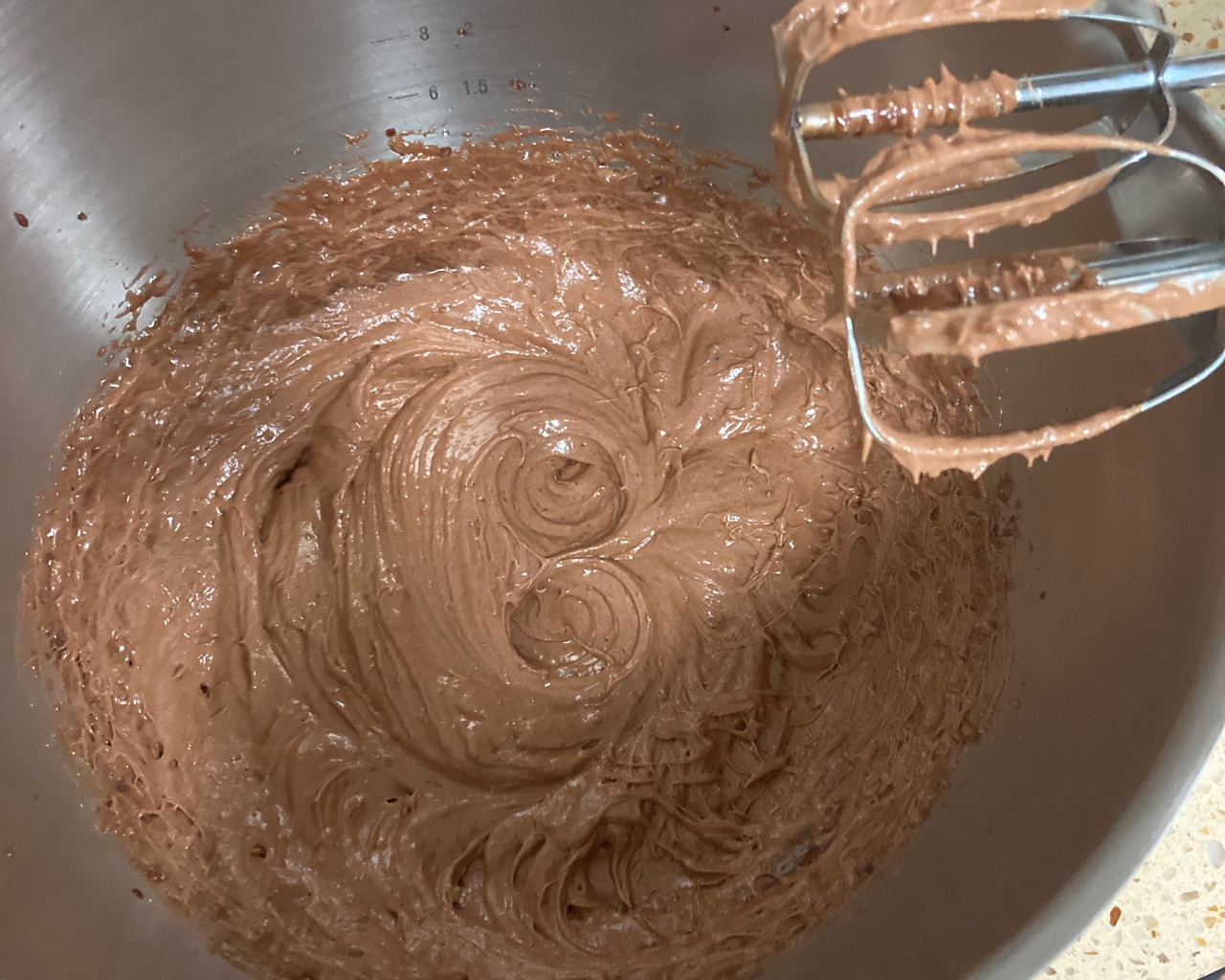北美老式香浓巧克力派（old fashioned chocolate fudge pie）的做法 步骤3