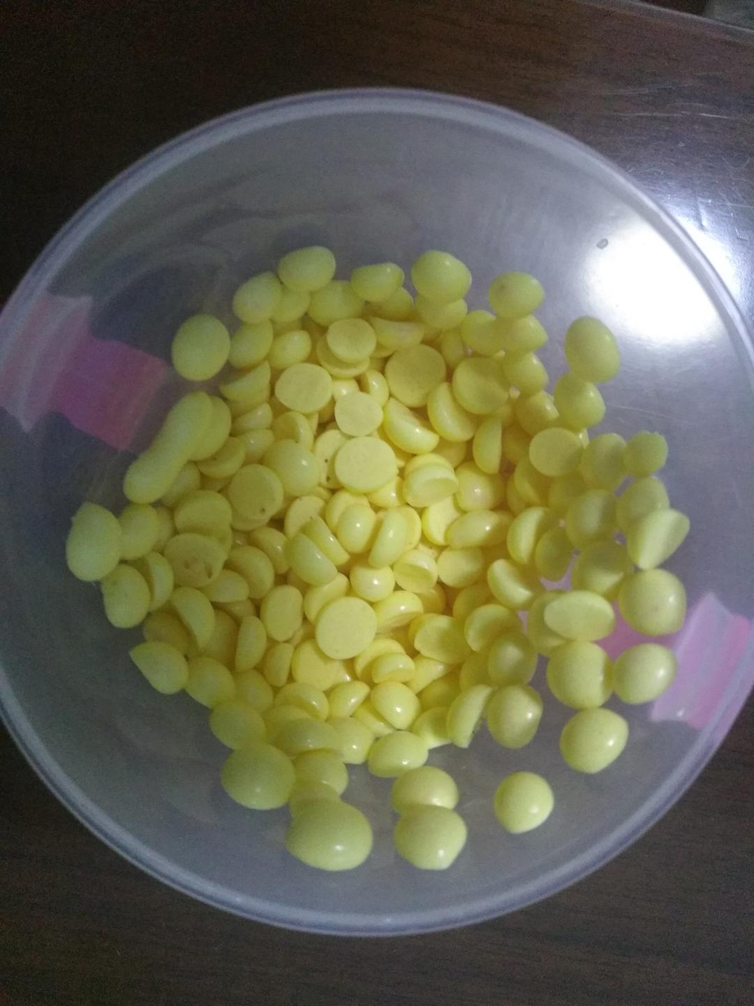 入口即化的无添加蛋黄溶豆