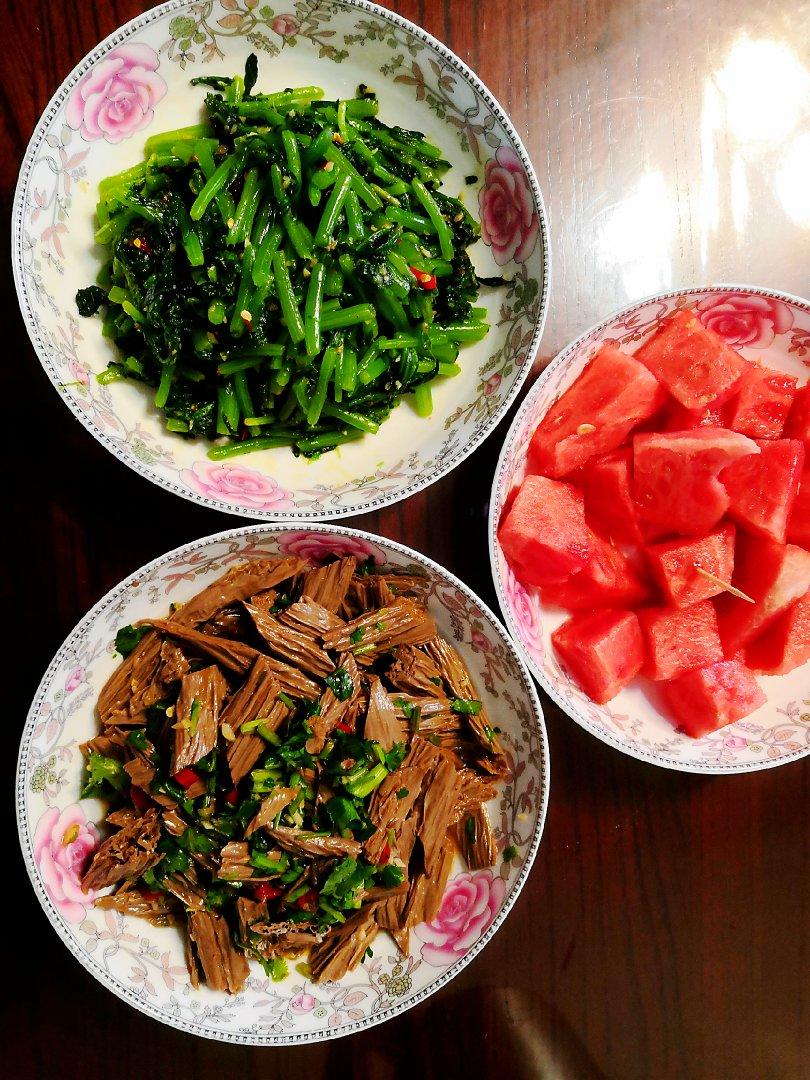 凉拌腐竹