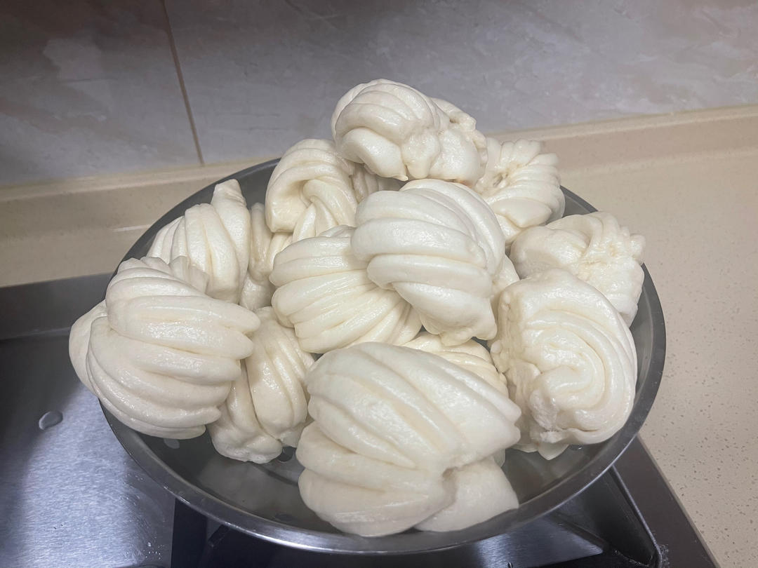 造型漂亮做法超简单的，花卷馒头