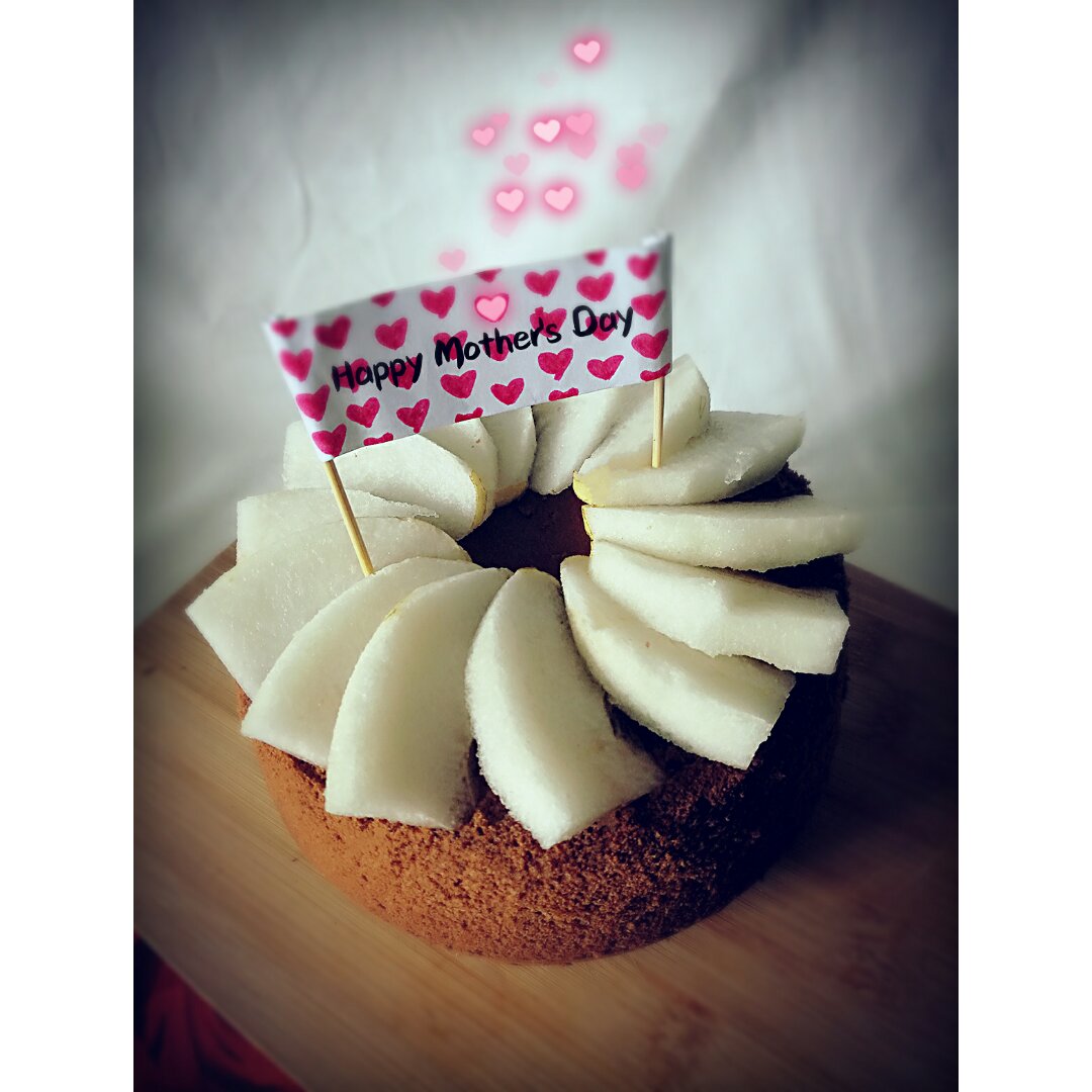 不消泡的巧克力戚风