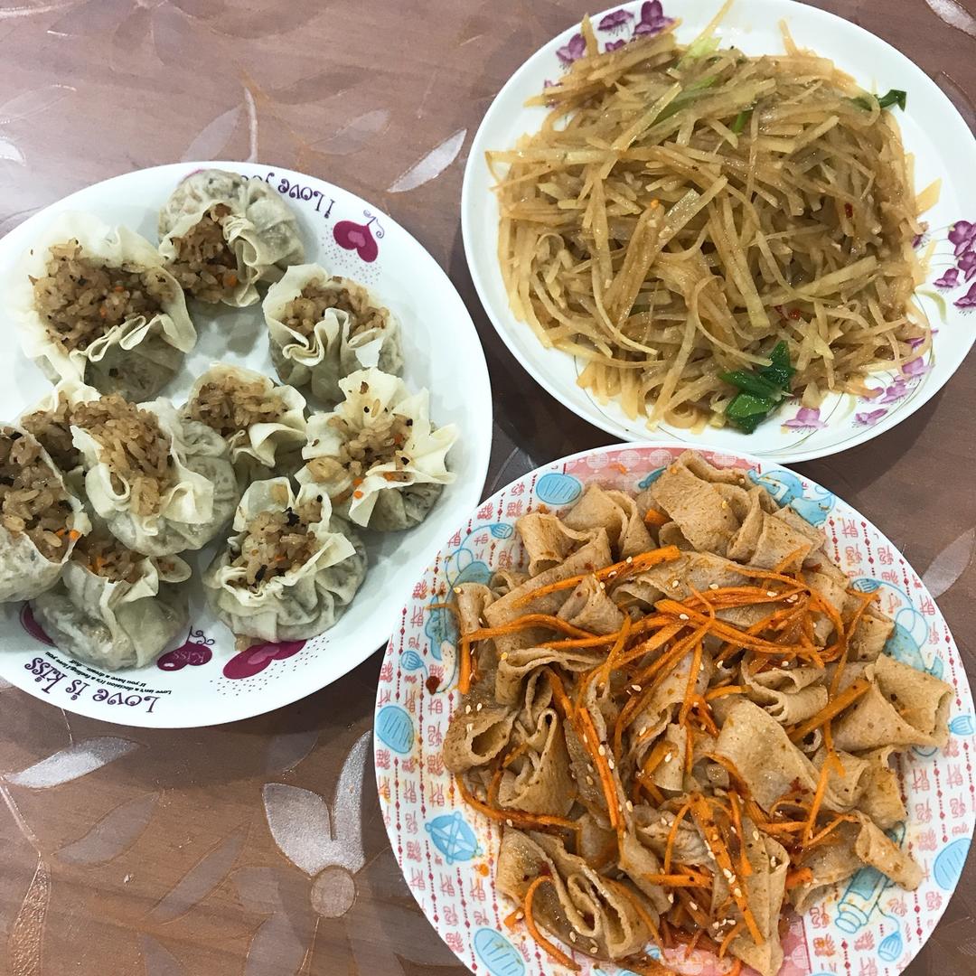 简易糯米烧卖（附烧卖包法）