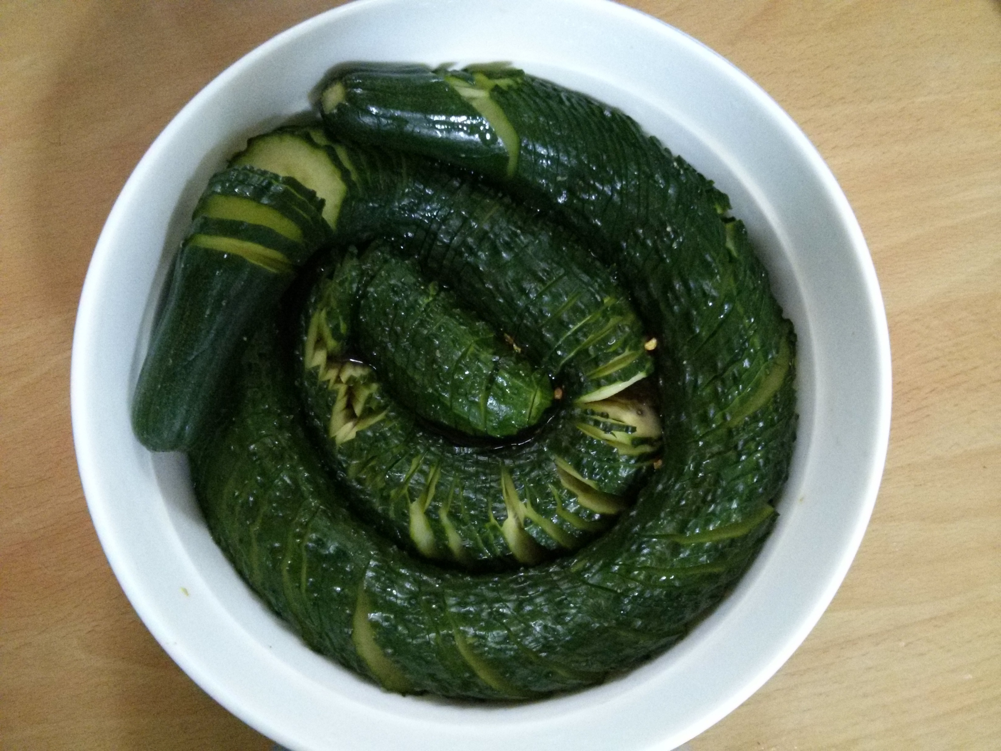 爽口蓑衣黄瓜