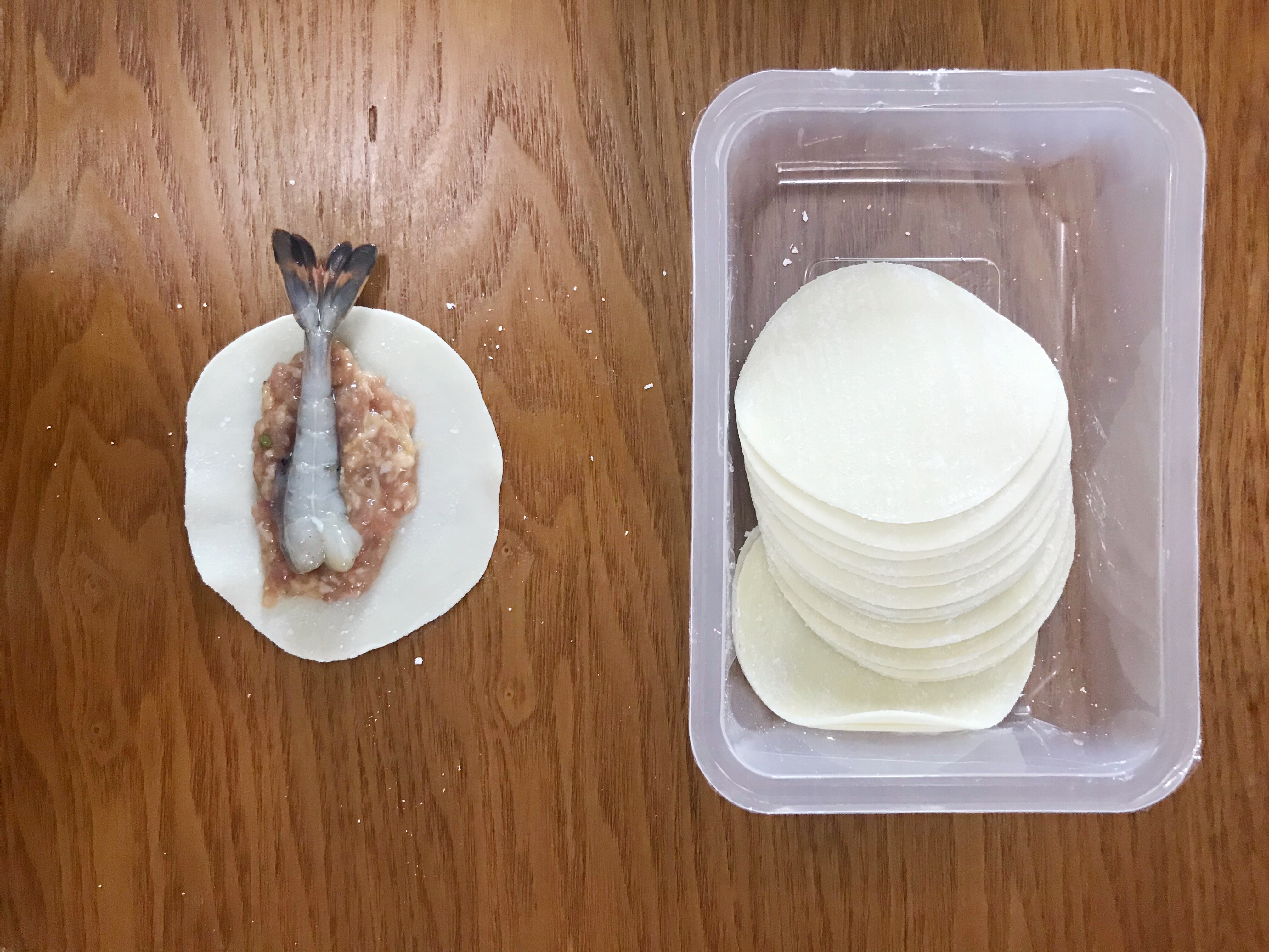 真香·超好恰·鲜肉虾仁锅贴的做法 步骤11