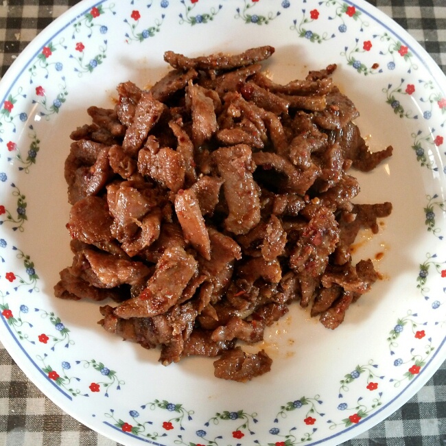 孜然羊肉粒