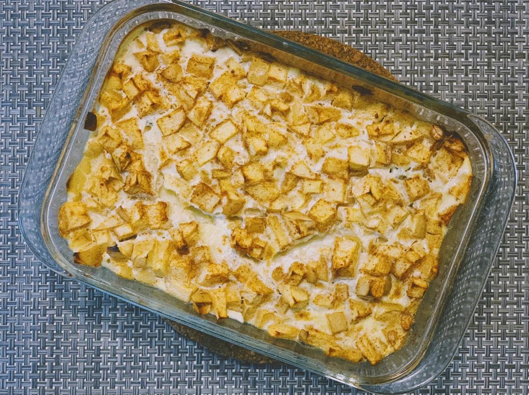 肉桂苹果烤燕麦-北鼎烤箱食谱