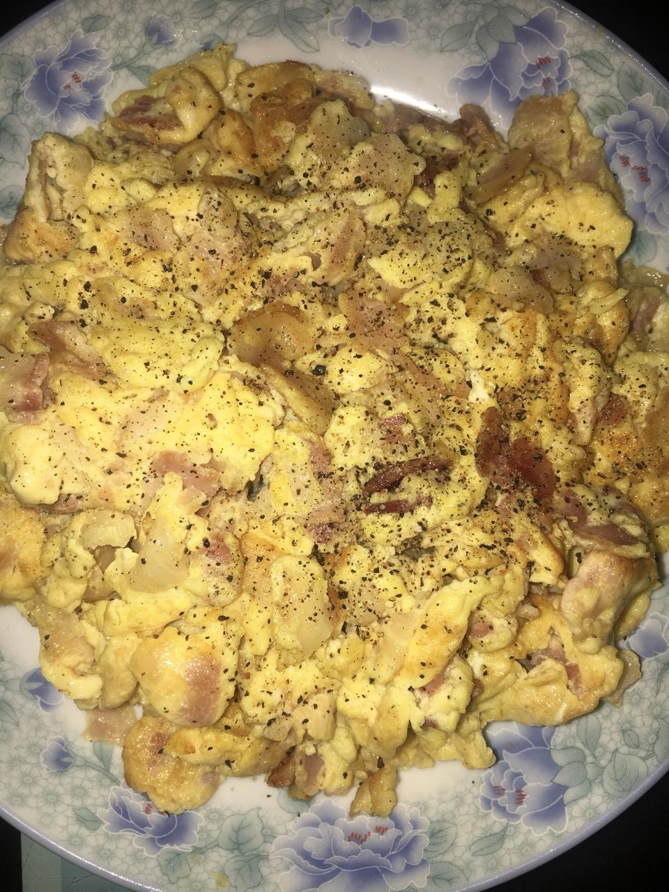 培根炒蛋