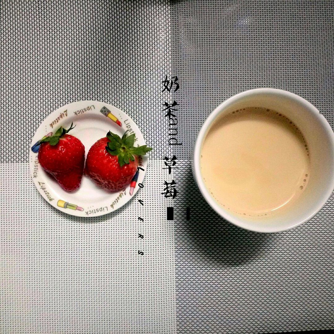 自制超简易原味奶茶的做法