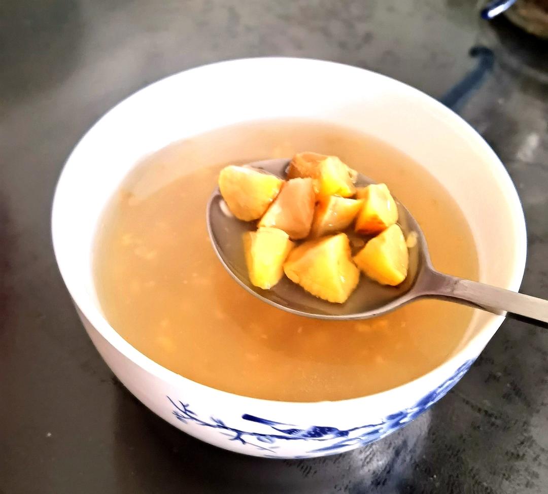 桂花栗子羹