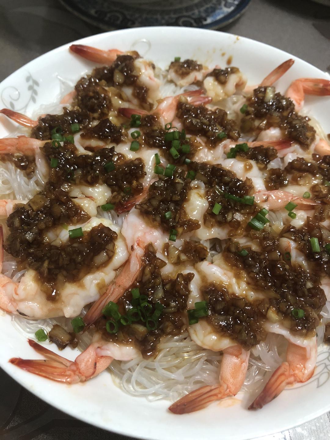 蒜蓉粉丝虾 万能蒜蓉酱