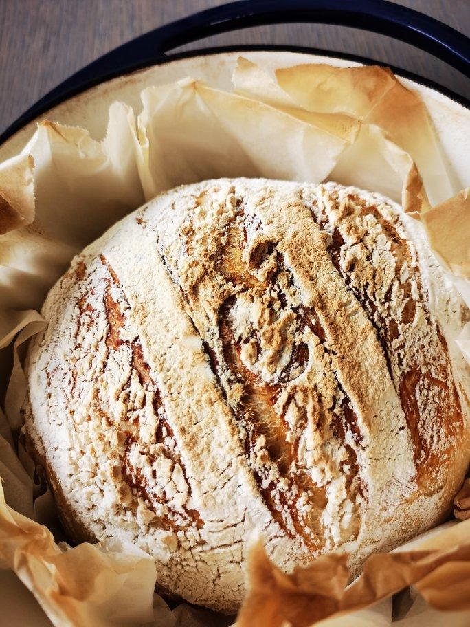 没想到无油无糖可以这么好吃——26小时的铸铁锅欧包（一起减肥吧）