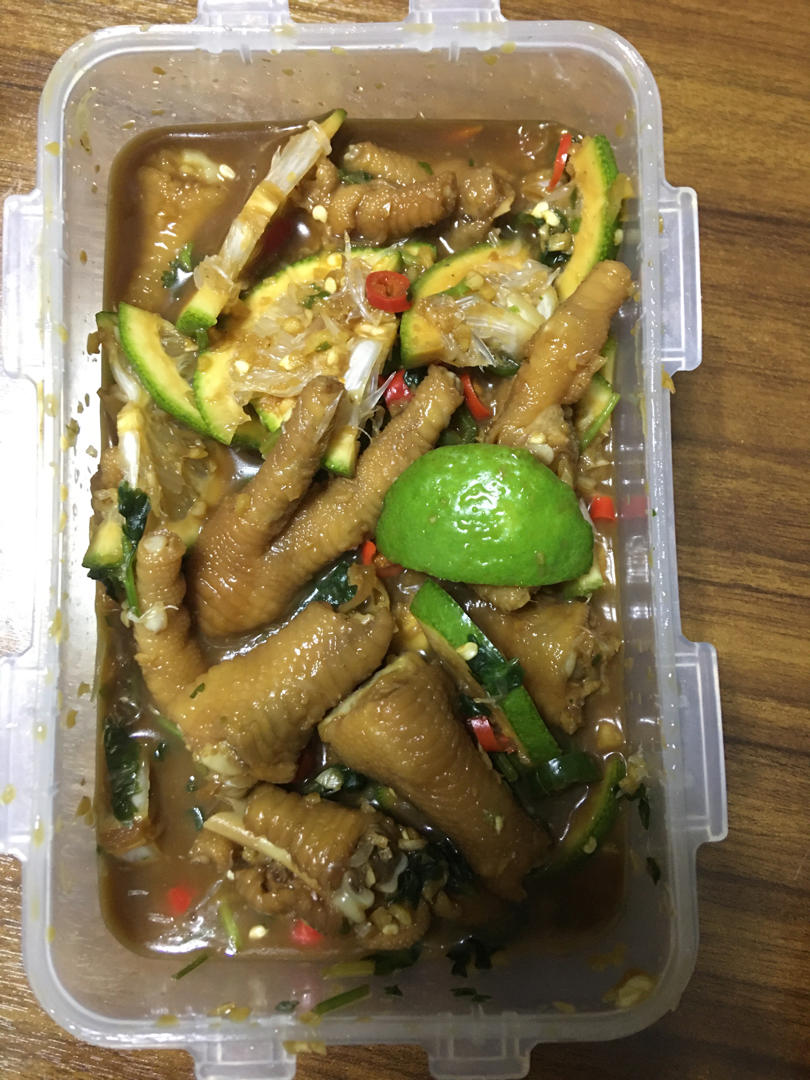 【柠檬酸辣鸡爪】自制超级无敌美味的网红鸡爪