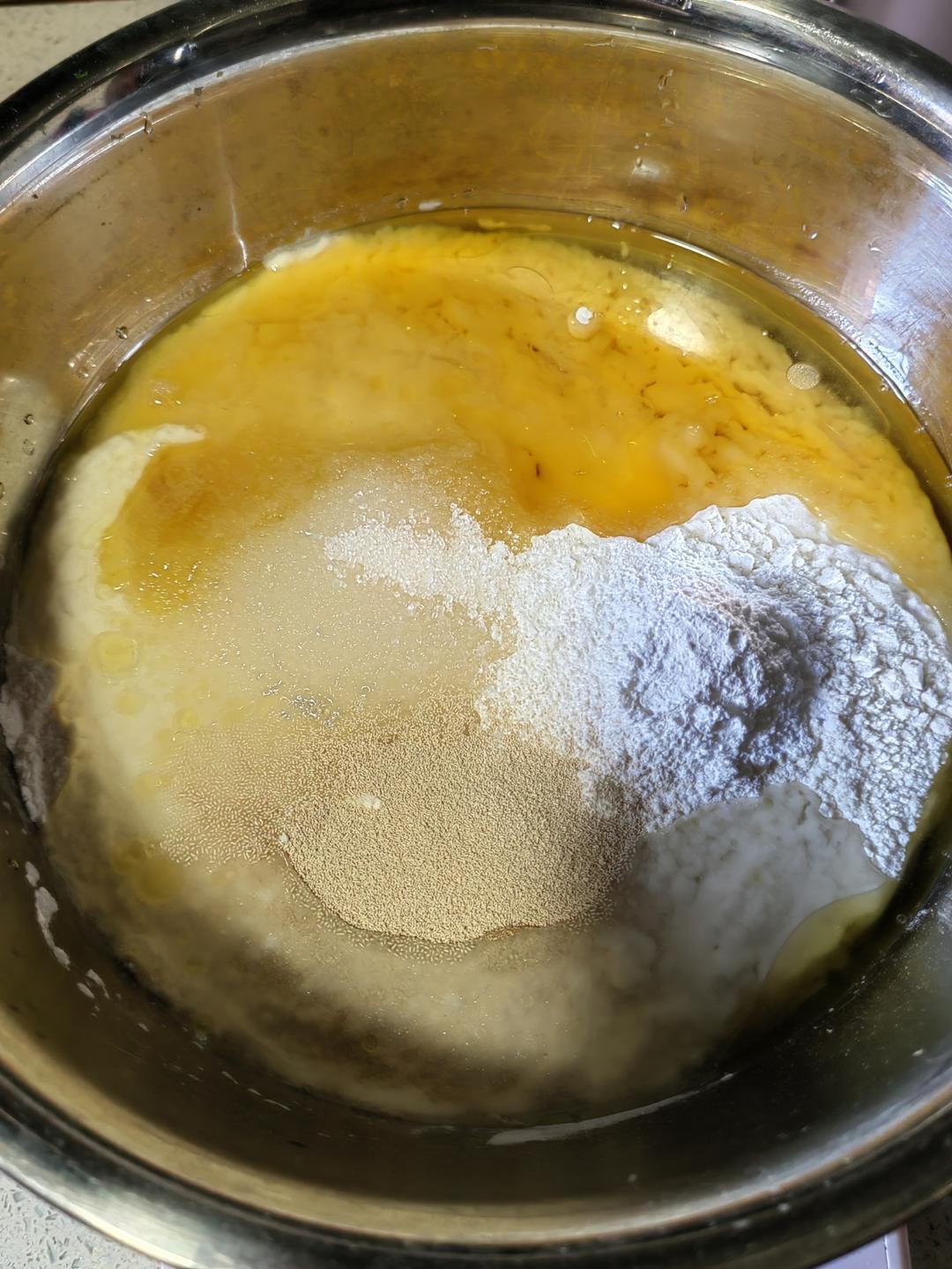 纯奶手撕吐司的做法 步骤1