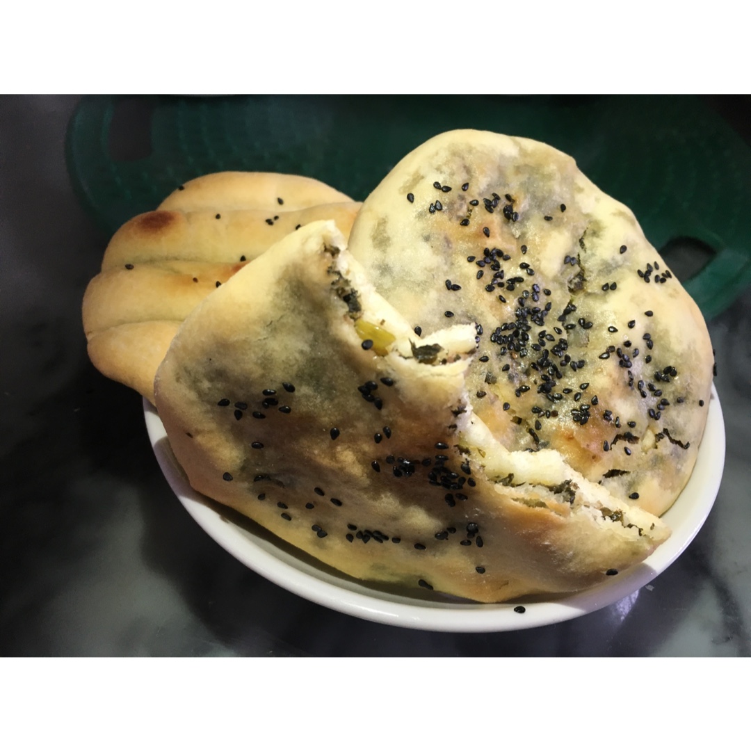 梅干菜猪肉烧饼