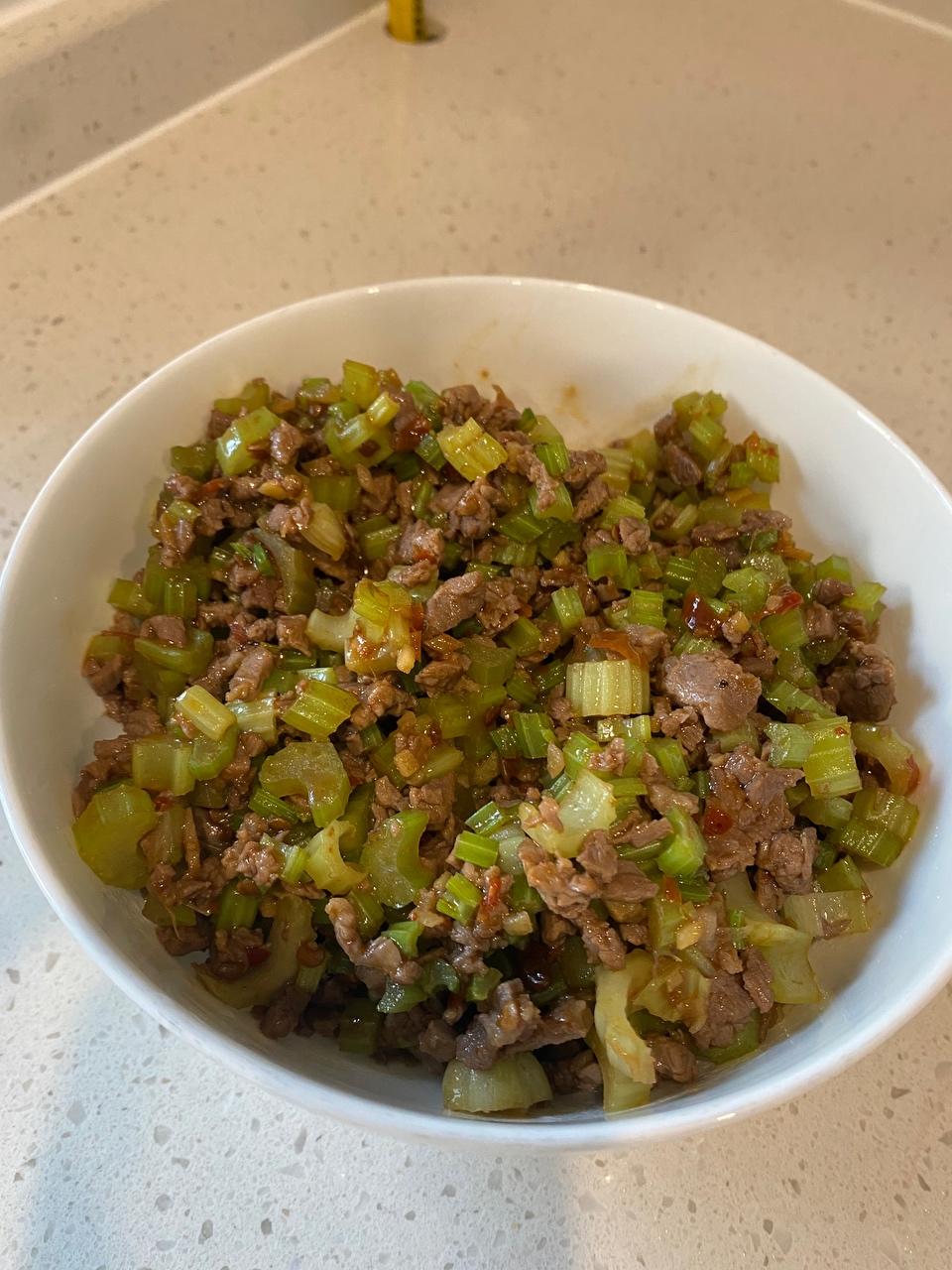 【芹菜炒牛肉】超级下饭菜下面菜