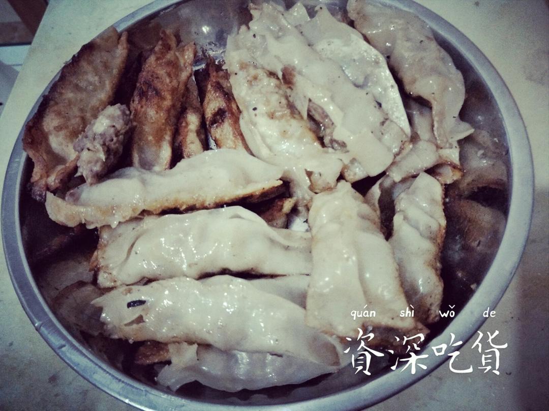 锅贴（馄饨皮版）