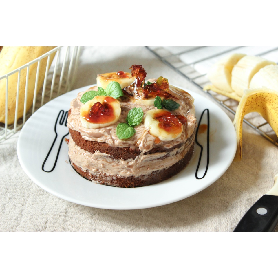 香蕉巧克力蛋糕