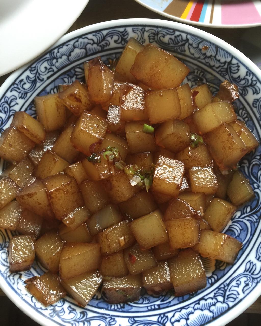 炒凉粉