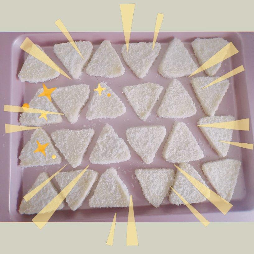 酥到掉渣❗️三角椰蓉酥❗️简单易做一次成功