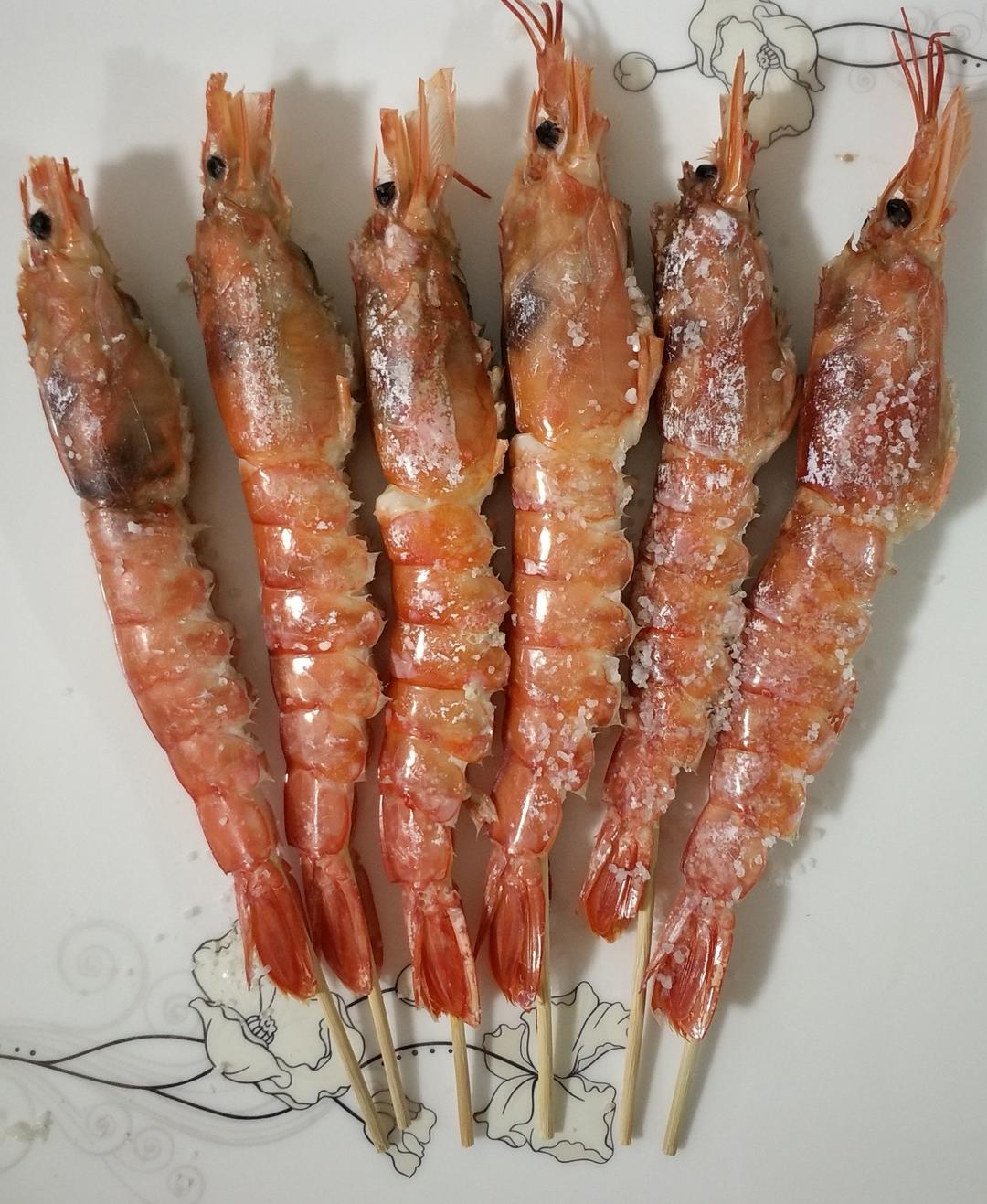 盐烤虾