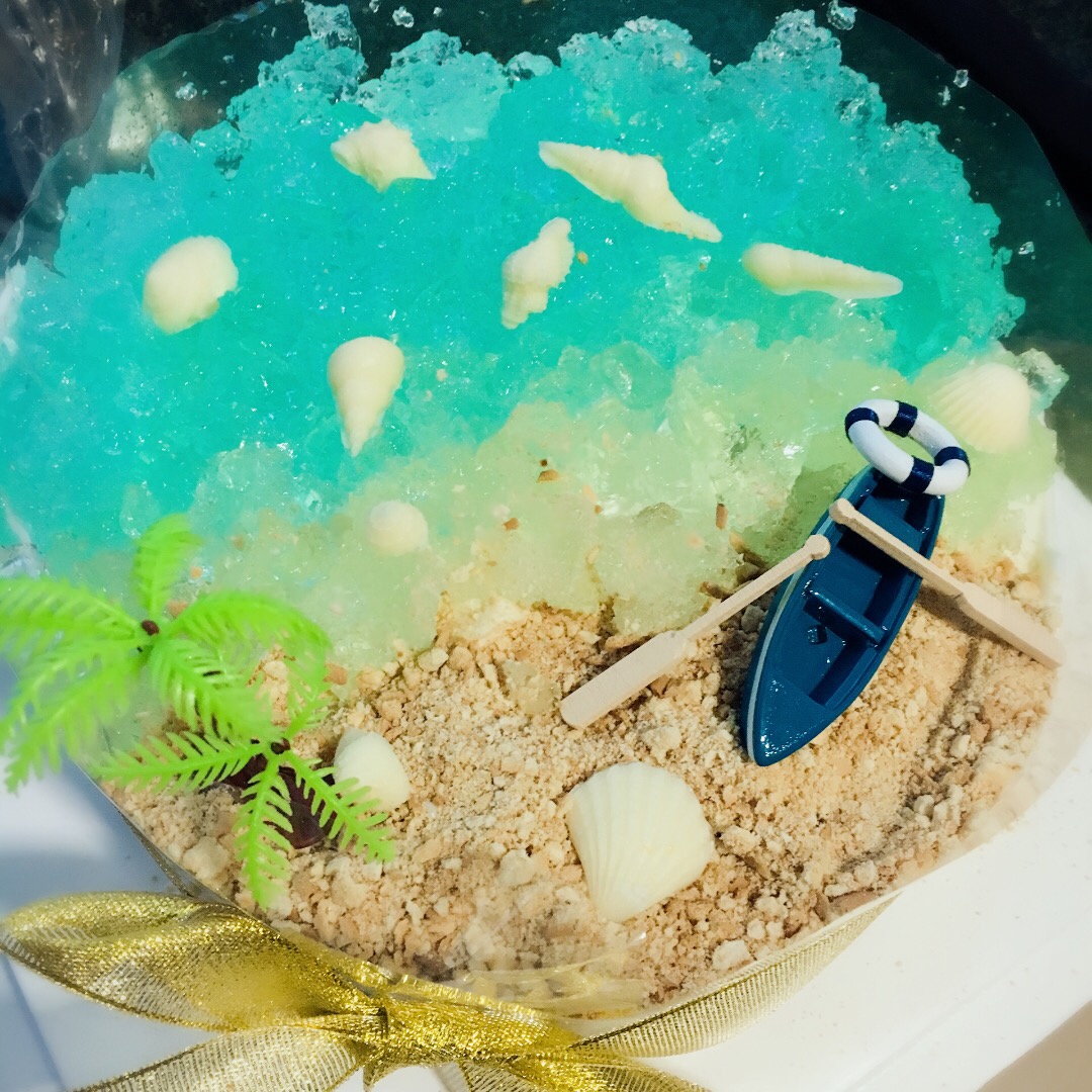 海洋酸奶慕斯蛋糕——乐众缤纷夏日烘焙大赛获奖作品