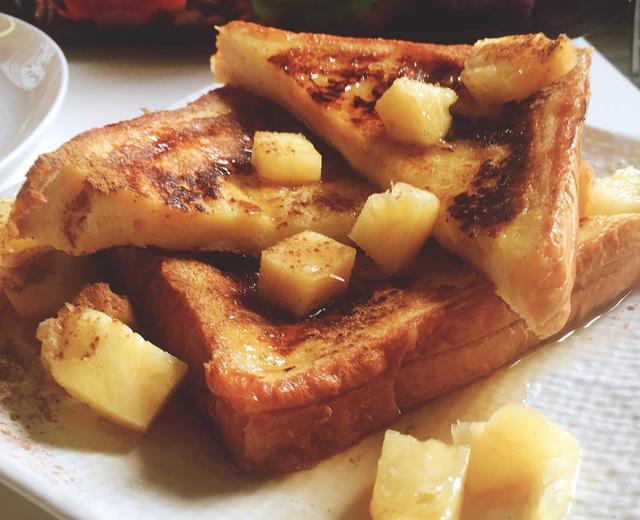 Cinnamon Eggy Bread(French Toast）肉桂法式吐司的做法