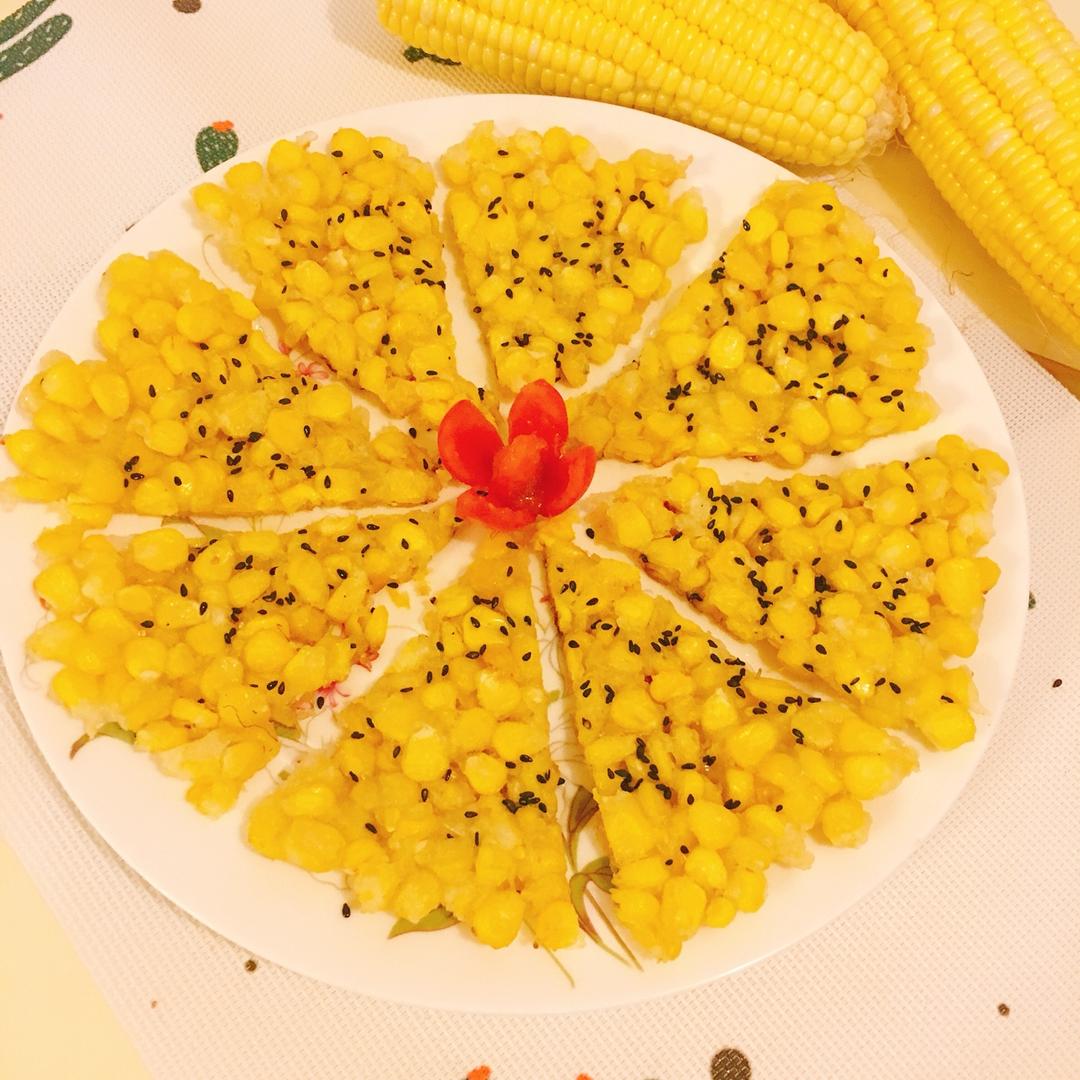 黄金玉米烙(超详细零失败)