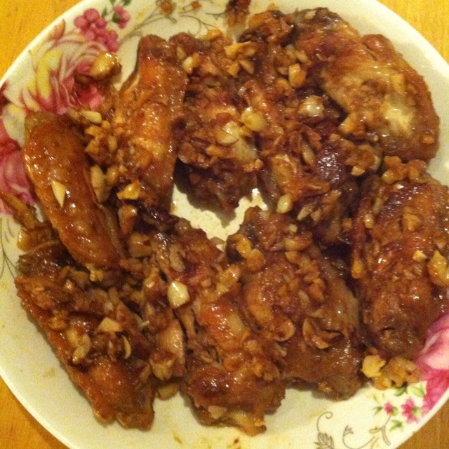 蒜香鸡翅