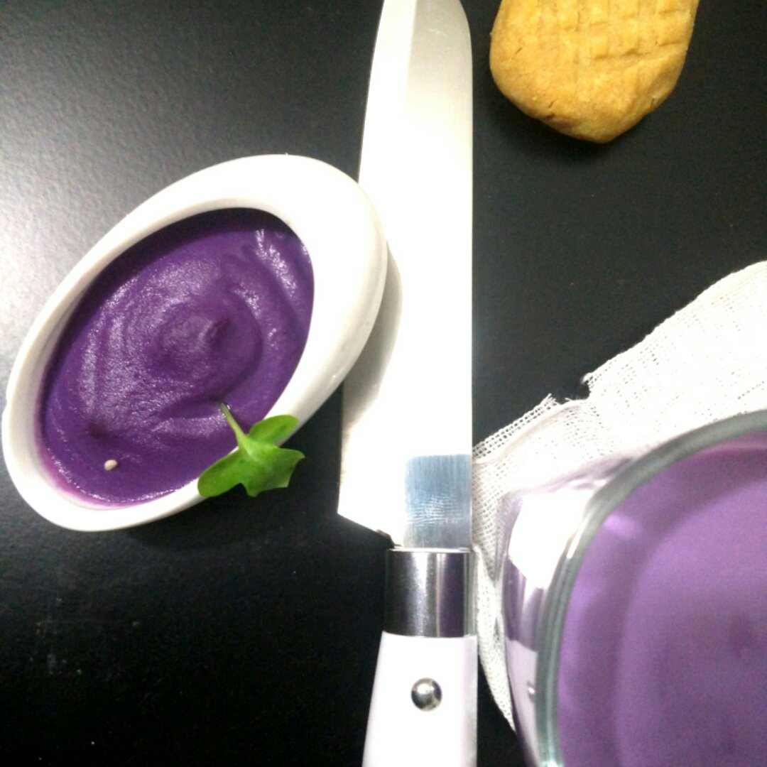 【我的破壁主张】给父母－奶香紫薯糊